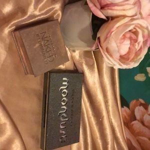 Urban Decay Moondust & shimmering gold powder.